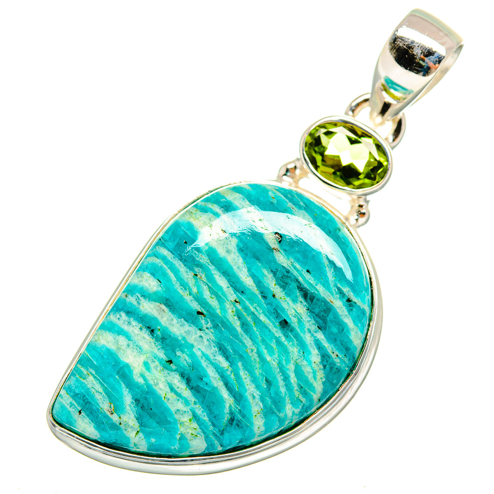 Amazonite Pendants handcrafted by Anasilvercos - PD9551