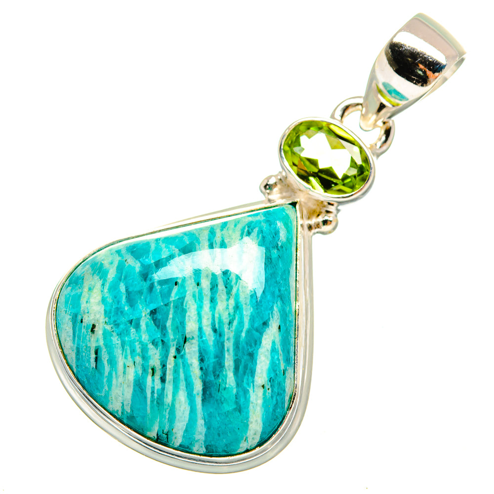 Amazonite Pendants handcrafted by Anasilvercos - PD9552
