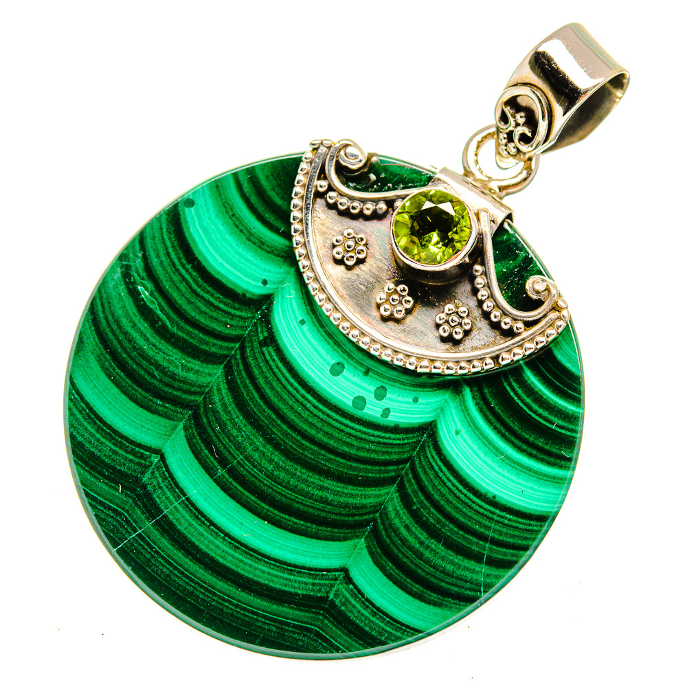 Malachite Pendants handcrafted by Anasilvercos - PD9554