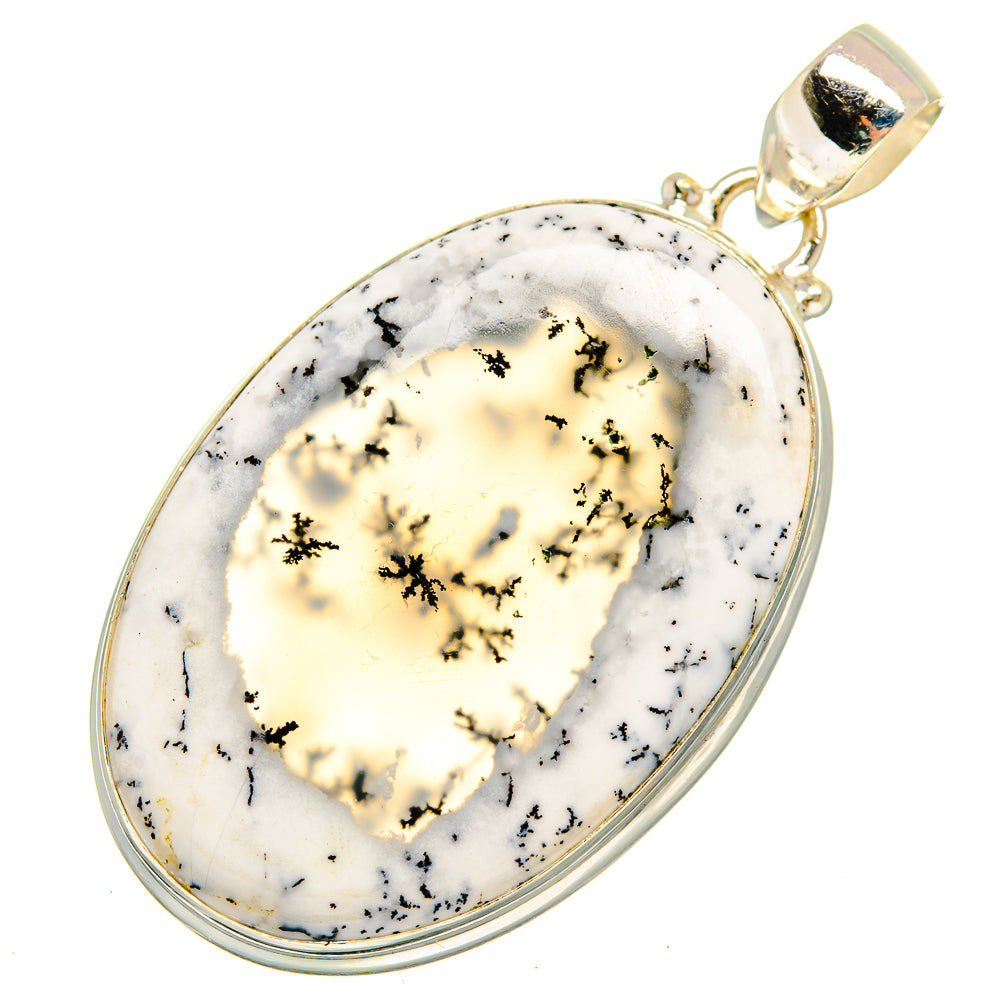 Dendritic Opal Pendants handcrafted by Anasilvercos - PD9559