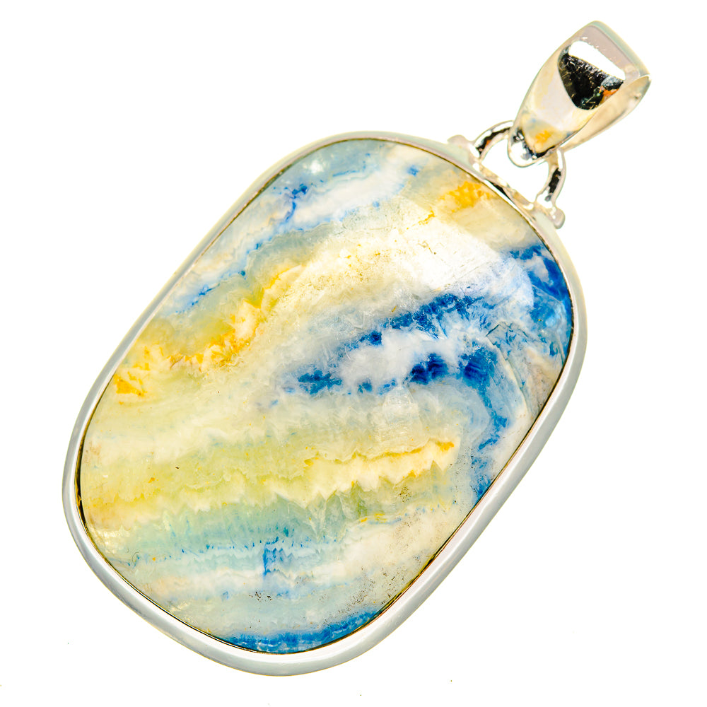 Blue Scheelite Pendants handcrafted by Anasilvercos - PD9562