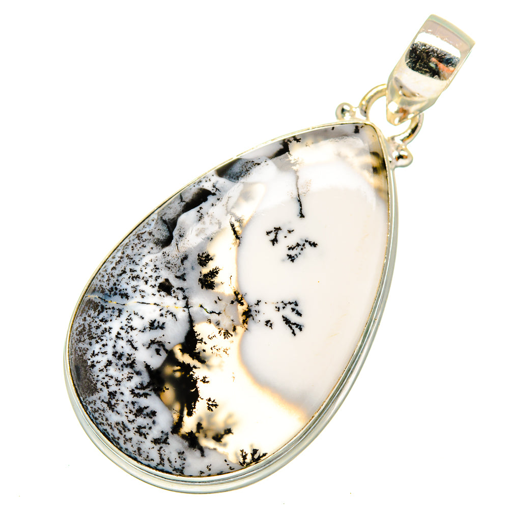 Dendritic Opal Pendants handcrafted by Anasilvercos - PD9564