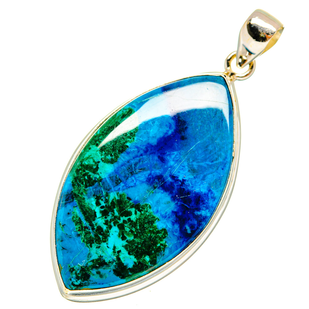 Chrysocolla Pendants handcrafted by Anasilvercos - PD9570