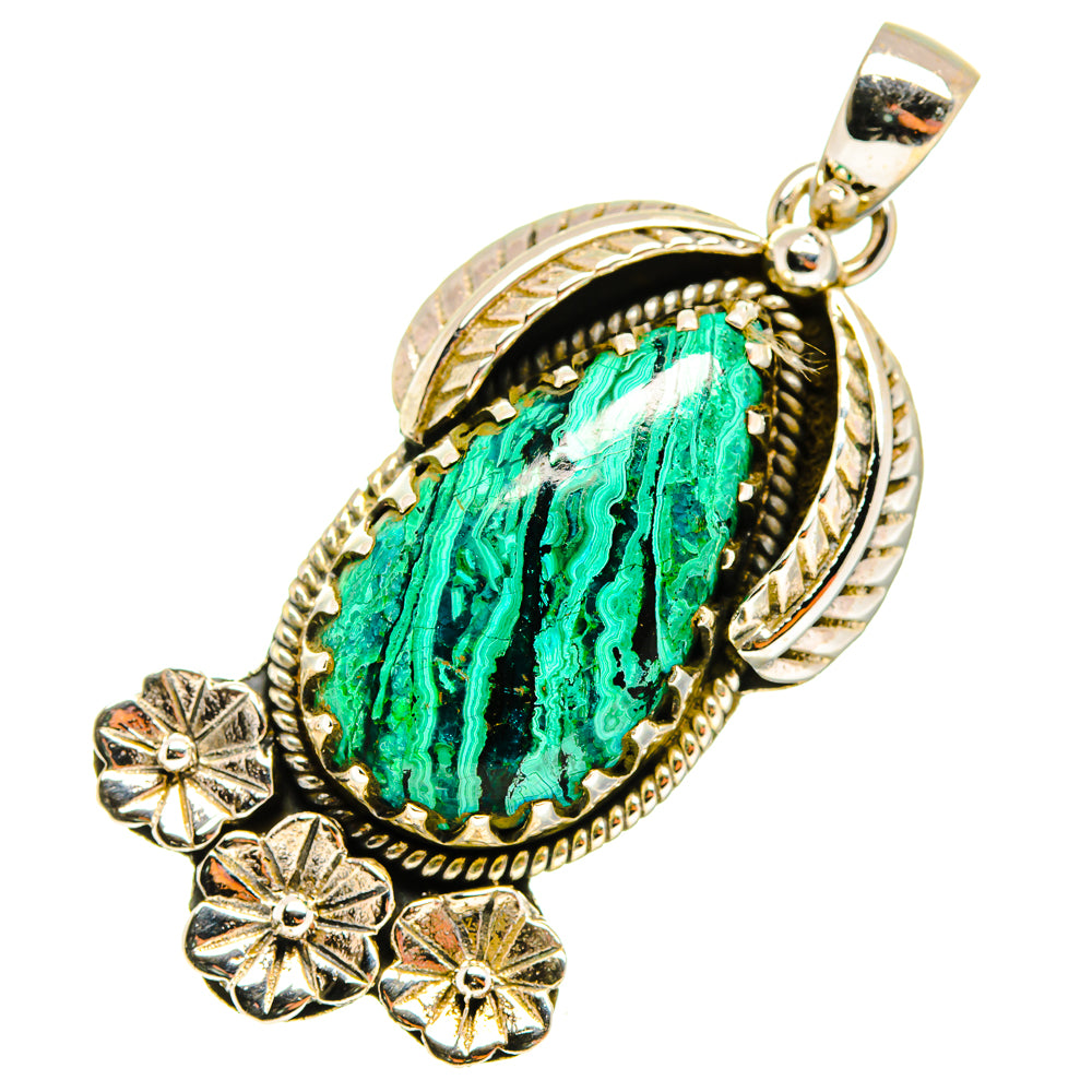 Chrysocolla Pendants handcrafted by Anasilvercos - PD9634
