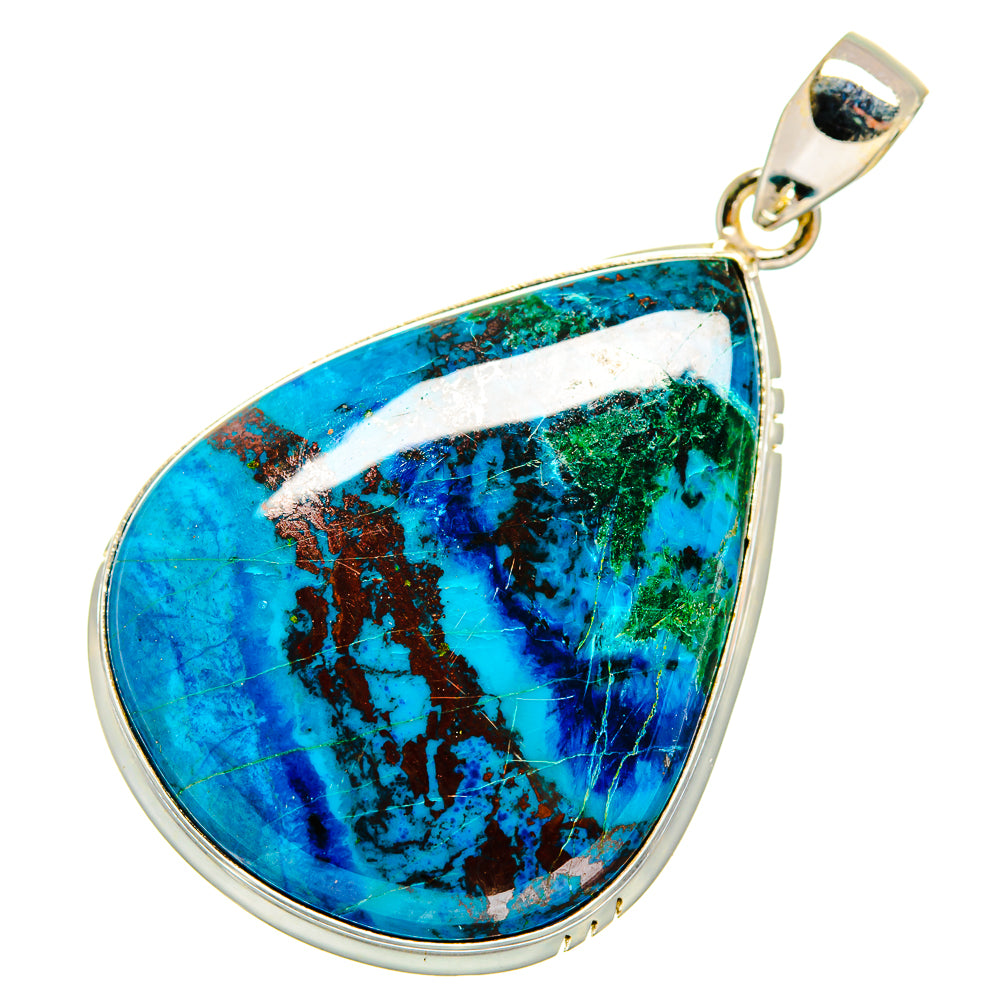 Shattuckite Pendants handcrafted by Anasilvercos - PD9637