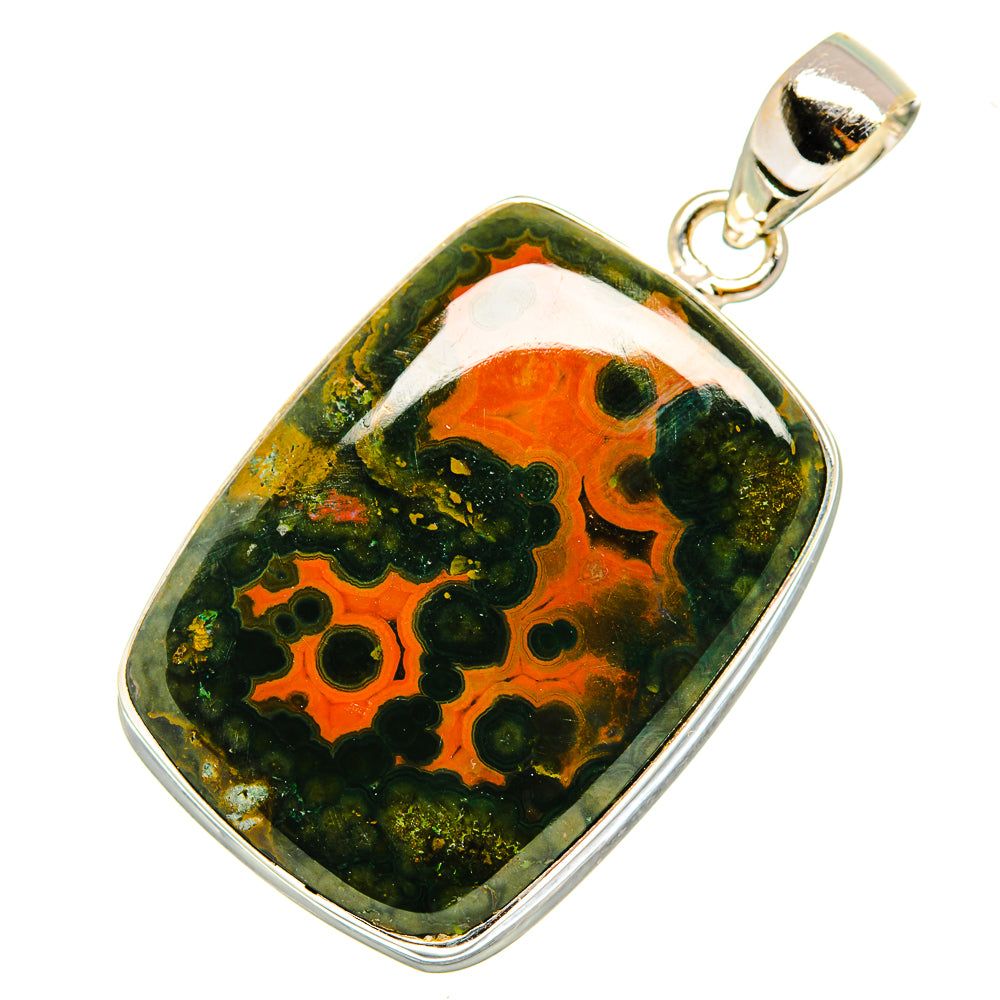 Ocean Jasper Pendants handcrafted by Anasilvercos - PD9638