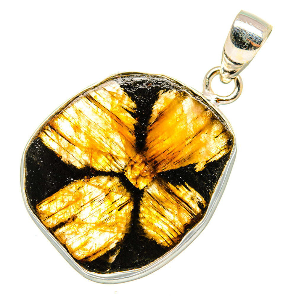 Chiastolite Pendants handcrafted by Anasilvercos - PD9640