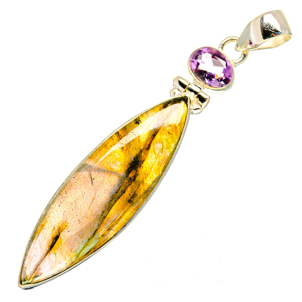 Labradorite Pendants handcrafted by Anasilvercos - PD9665