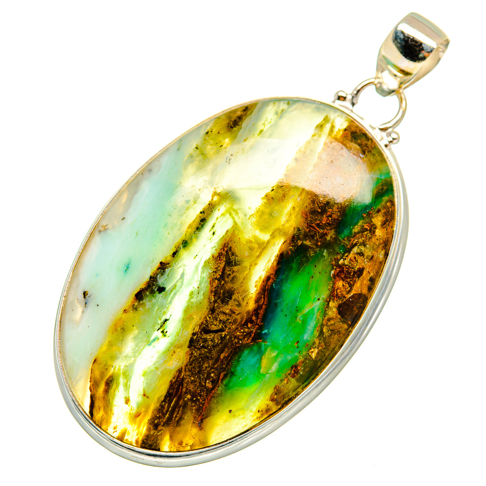 Peruvian Opal Pendants handcrafted by Anasilvercos - PD9684