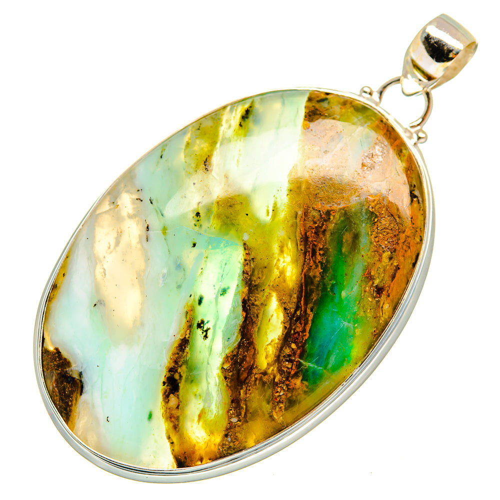 Peruvian Opal Pendants handcrafted by Anasilvercos - PD9686