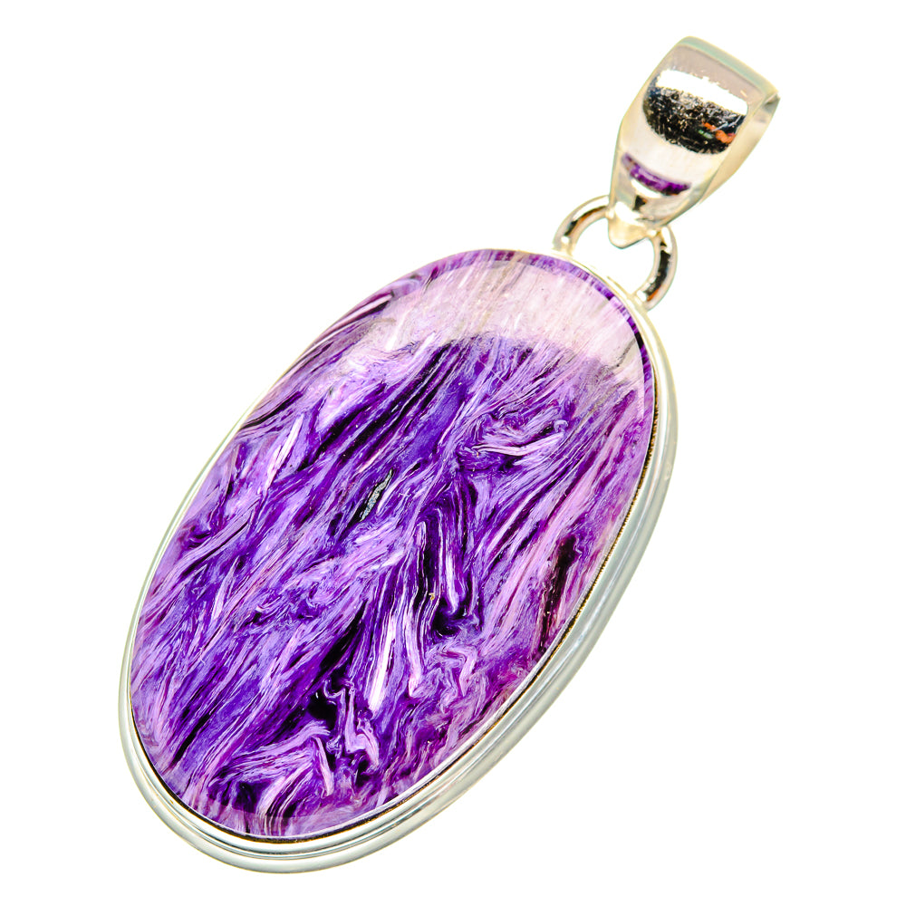 Charoite Pendants handcrafted by Anasilvercos - PD9695