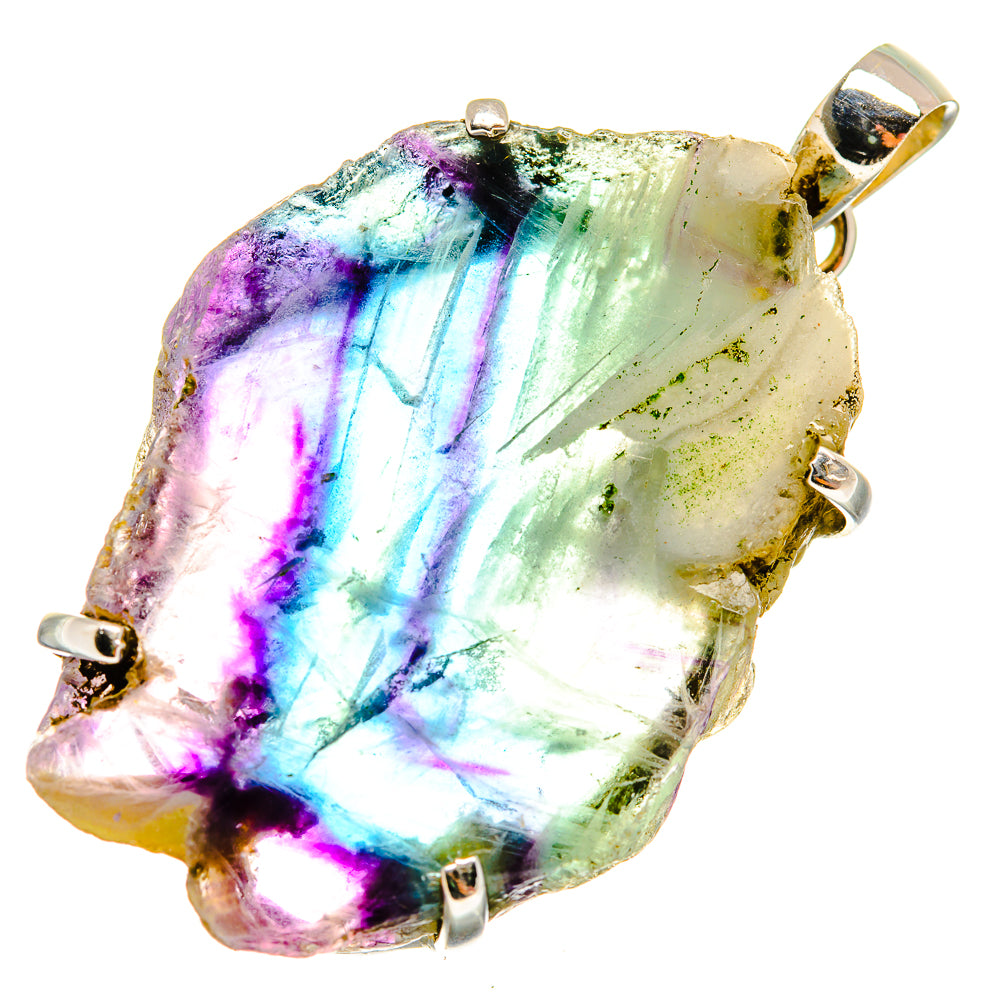 Fluorite Pendants handcrafted by Anasilvercos - PD9710