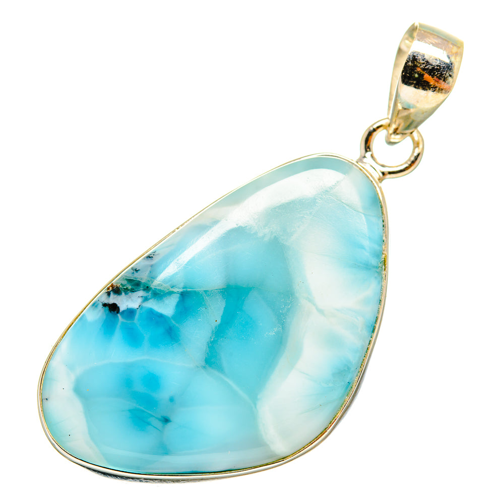 Larimar Pendants handcrafted by Anasilvercos - PD9713