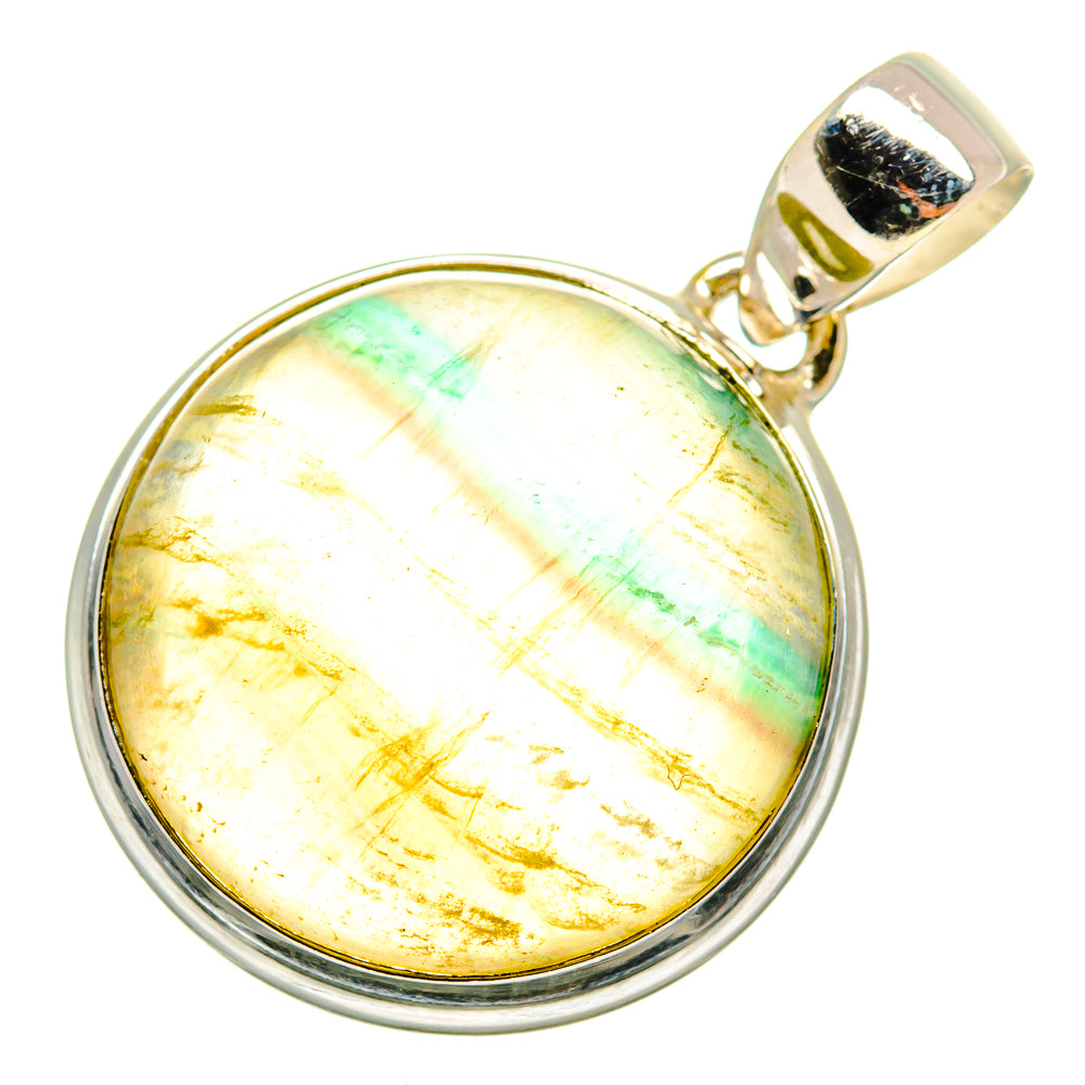Green Fluorite Pendants handcrafted by Anasilvercos - PD9725 - Photo 2
