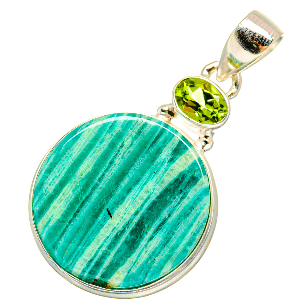 Amazonite Pendants handcrafted by Anasilvercos - PD9733