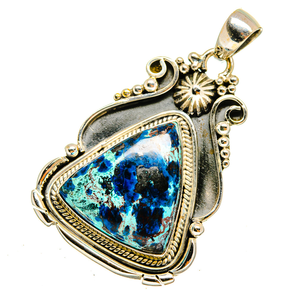 Shattuckite Pendants handcrafted by Anasilvercos - PD9741