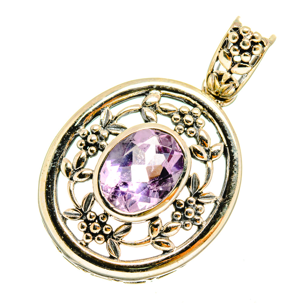 Amethyst Pendants handcrafted by Anasilvercos - PD9750