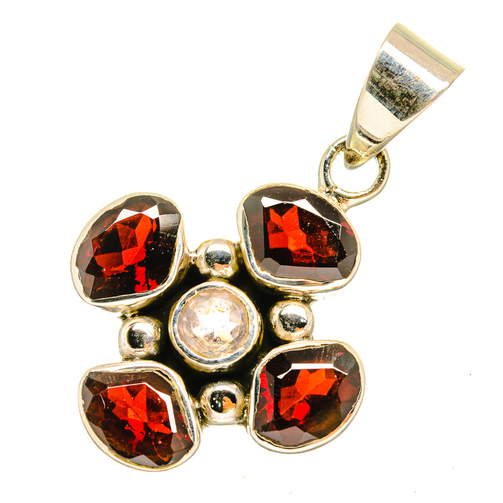 Garnet Pendants handcrafted by Anasilvercos - PD9756