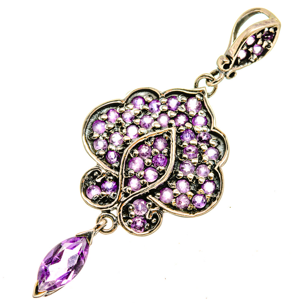 Amethyst Pendants handcrafted by Anasilvercos - PD9765