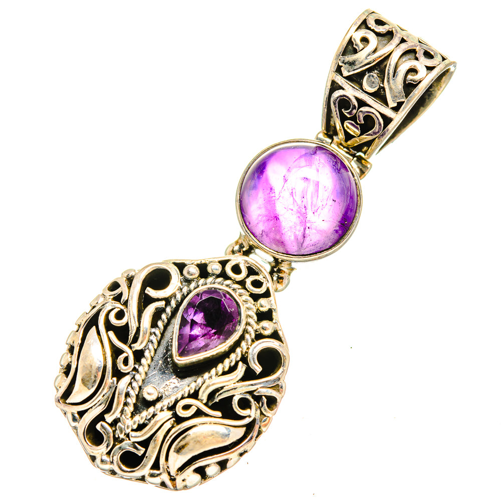 Amethyst Pendants handcrafted by Anasilvercos - PD9768
