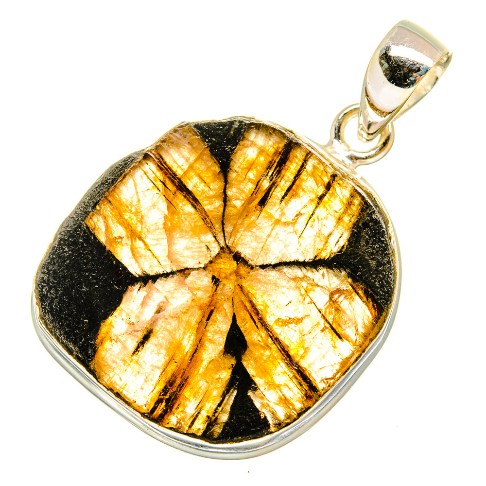 Chiastolite Pendants handcrafted by Anasilvercos - PD9769