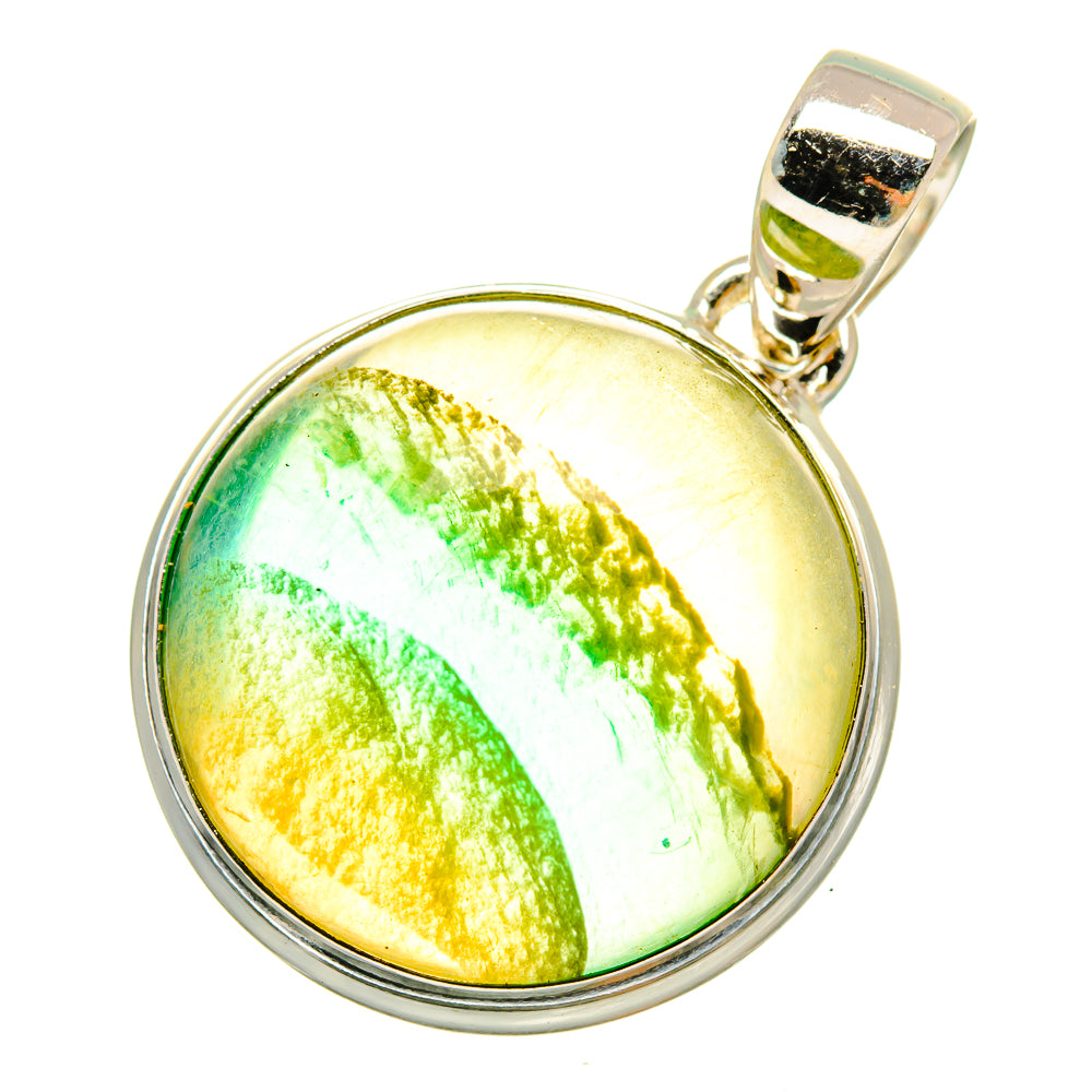 Green Fluorite Pendants handcrafted by Anasilvercos - PD9770