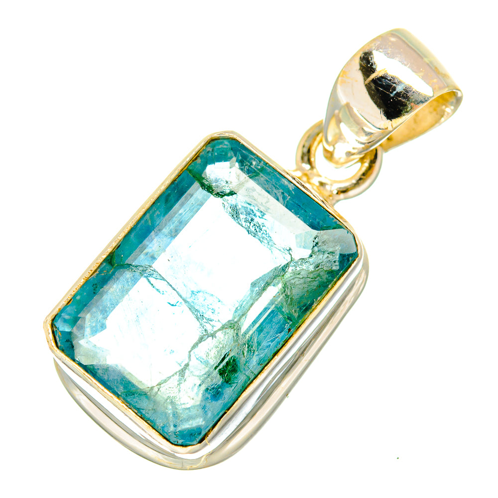 Green Fluorite Pendants handcrafted by Anasilvercos - PD9772
