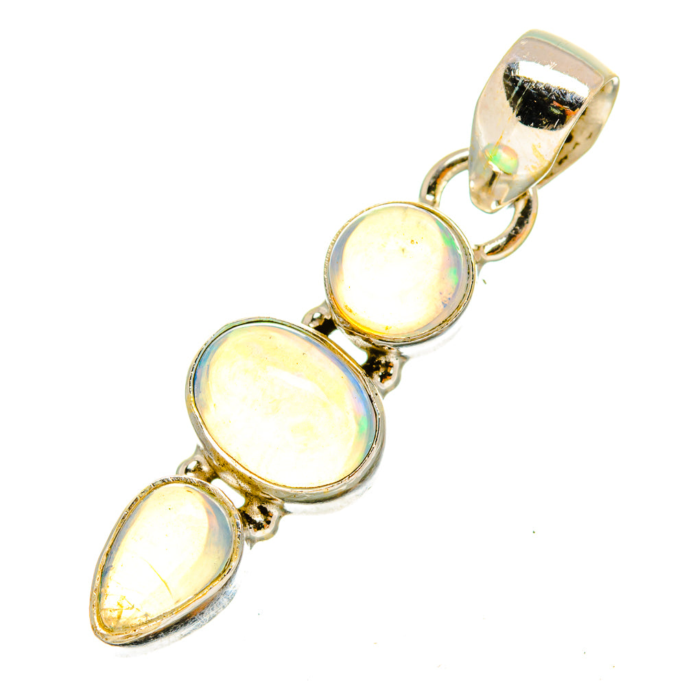 Ethiopian Opal Pendants handcrafted by Anasilvercos - PD9777