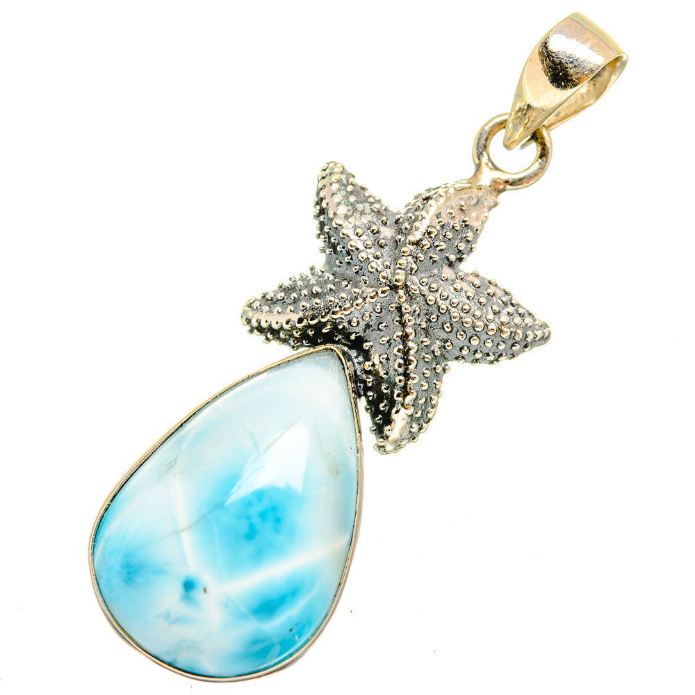 Larimar Pendants handcrafted by Anasilvercos - PD9783