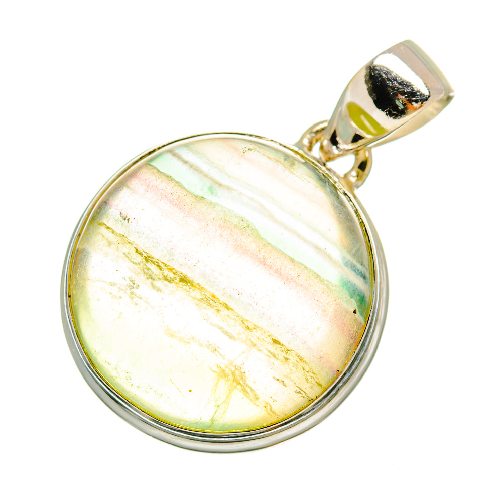 Green Fluorite Pendants handcrafted by Anasilvercos - PD9810 - Photo 2
