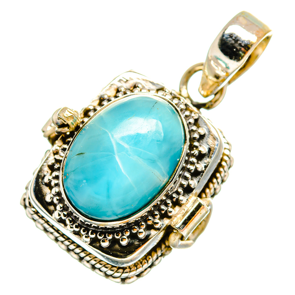 Larimar Pendants handcrafted by Anasilvercos - PD9828