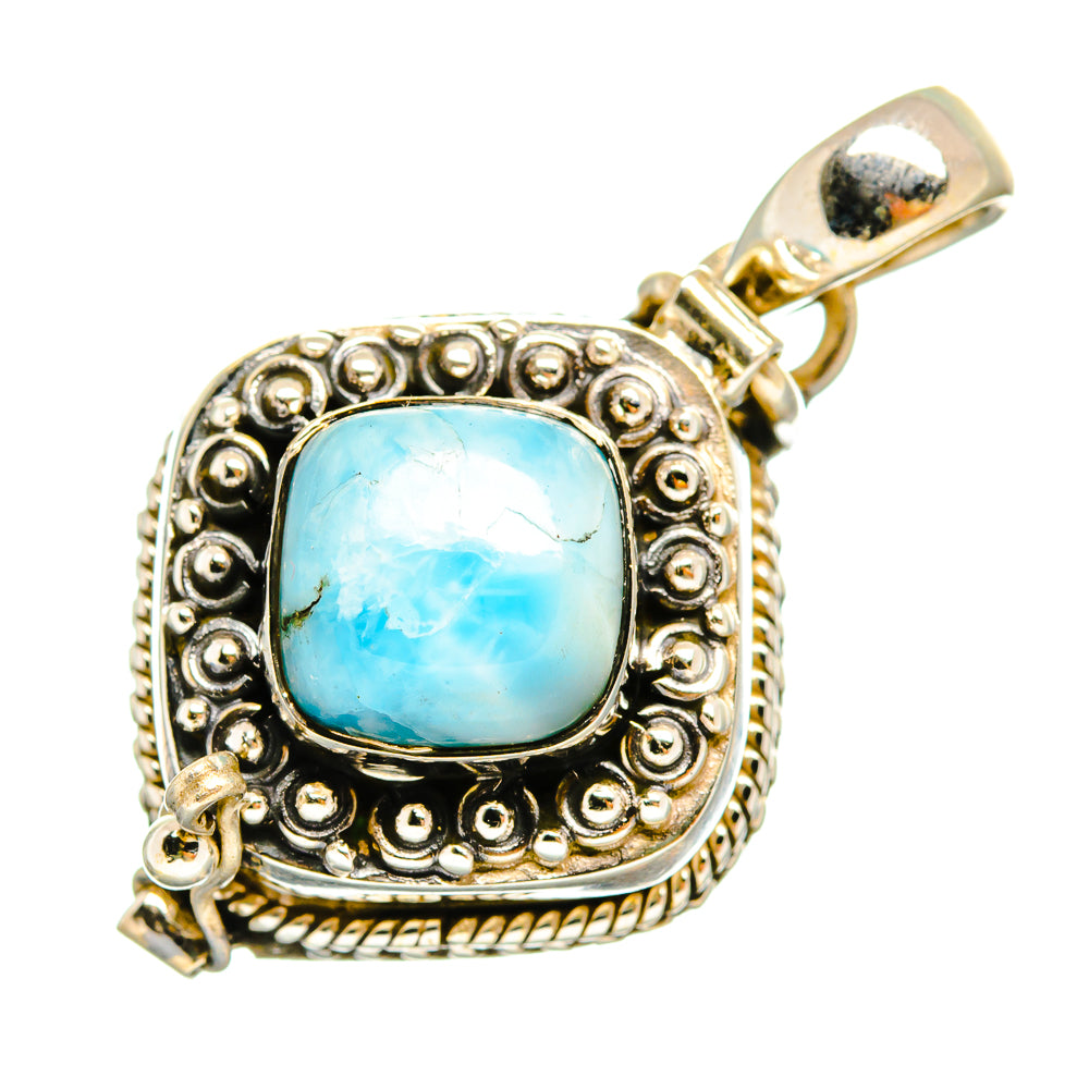 Larimar Pendants handcrafted by Anasilvercos - PD9831 - Photo 2