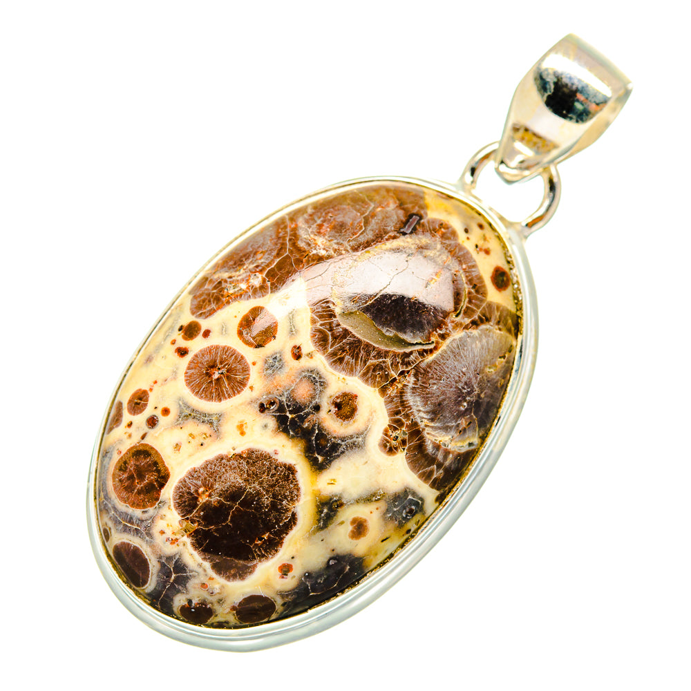 Poppy Jasper Pendants handcrafted by Anasilvercos - PD9834