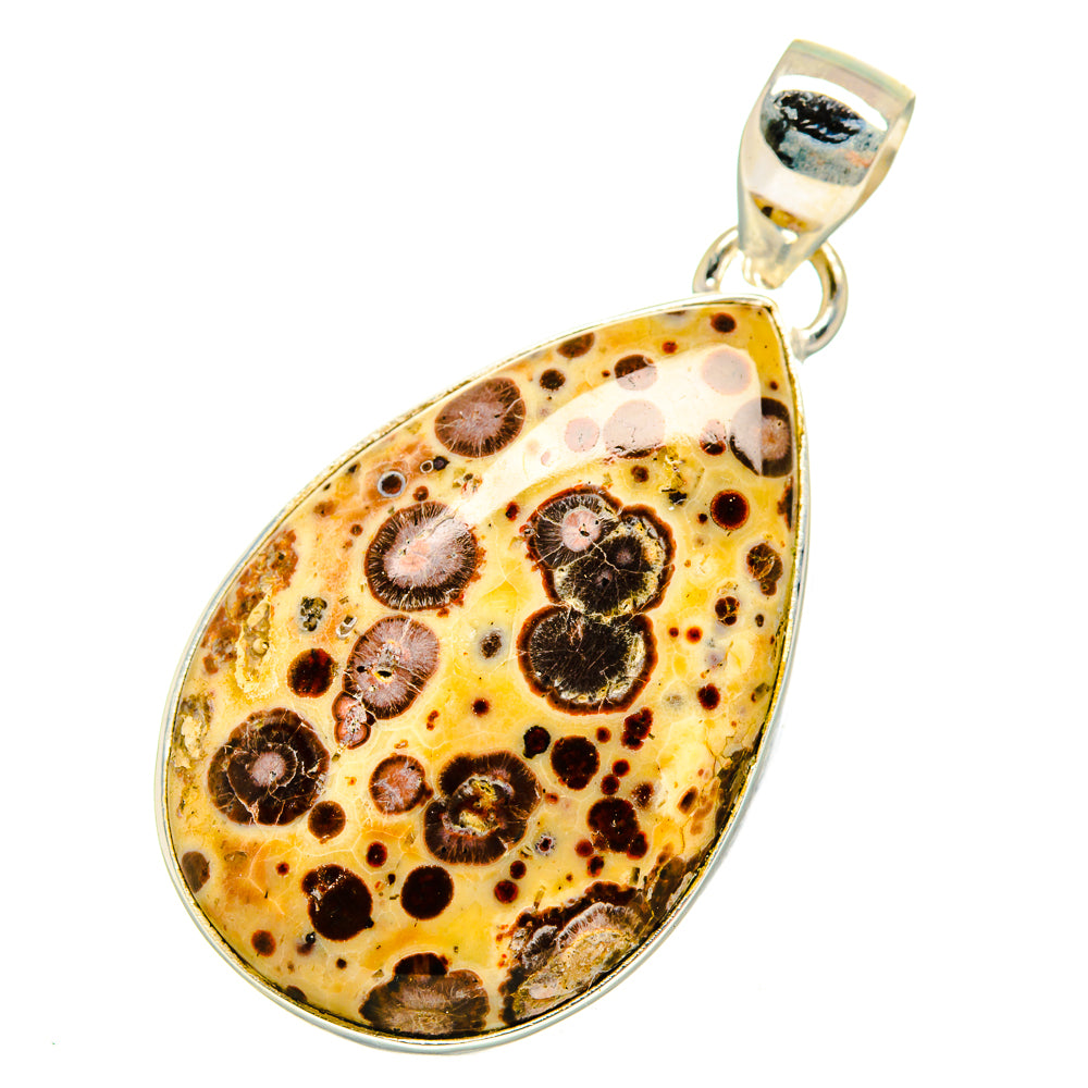 Poppy Jasper Pendants handcrafted by Anasilvercos - PD9836 - Photo 2