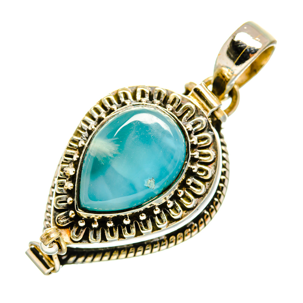 Larimar Pendants handcrafted by Anasilvercos - PD9847