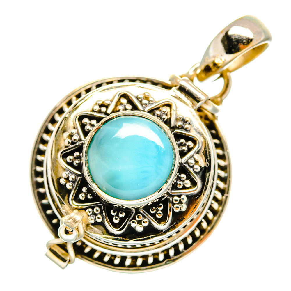 Larimar Pendants handcrafted by Anasilvercos - PD9852