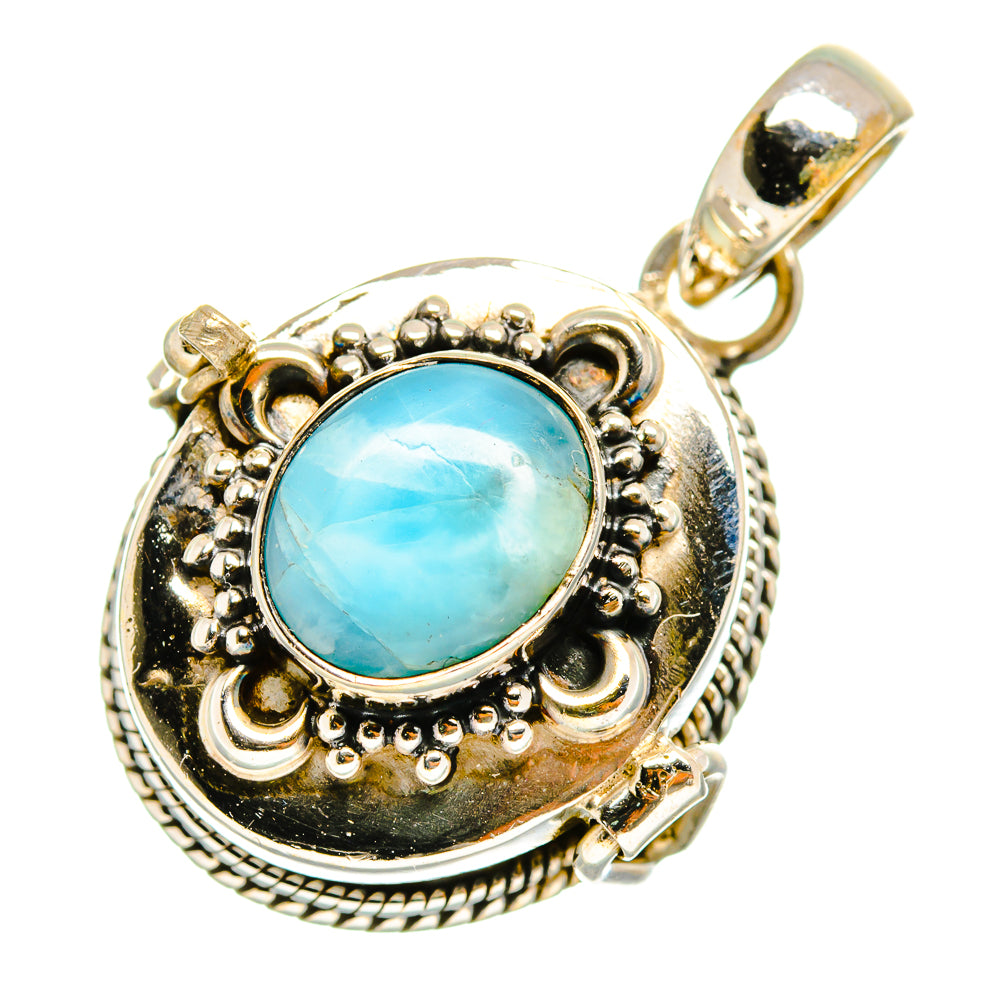 Larimar Pendants handcrafted by Anasilvercos - PD9854