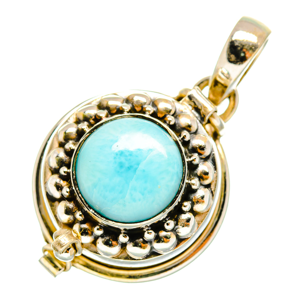 Larimar Pendants handcrafted by Anasilvercos - PD9855
