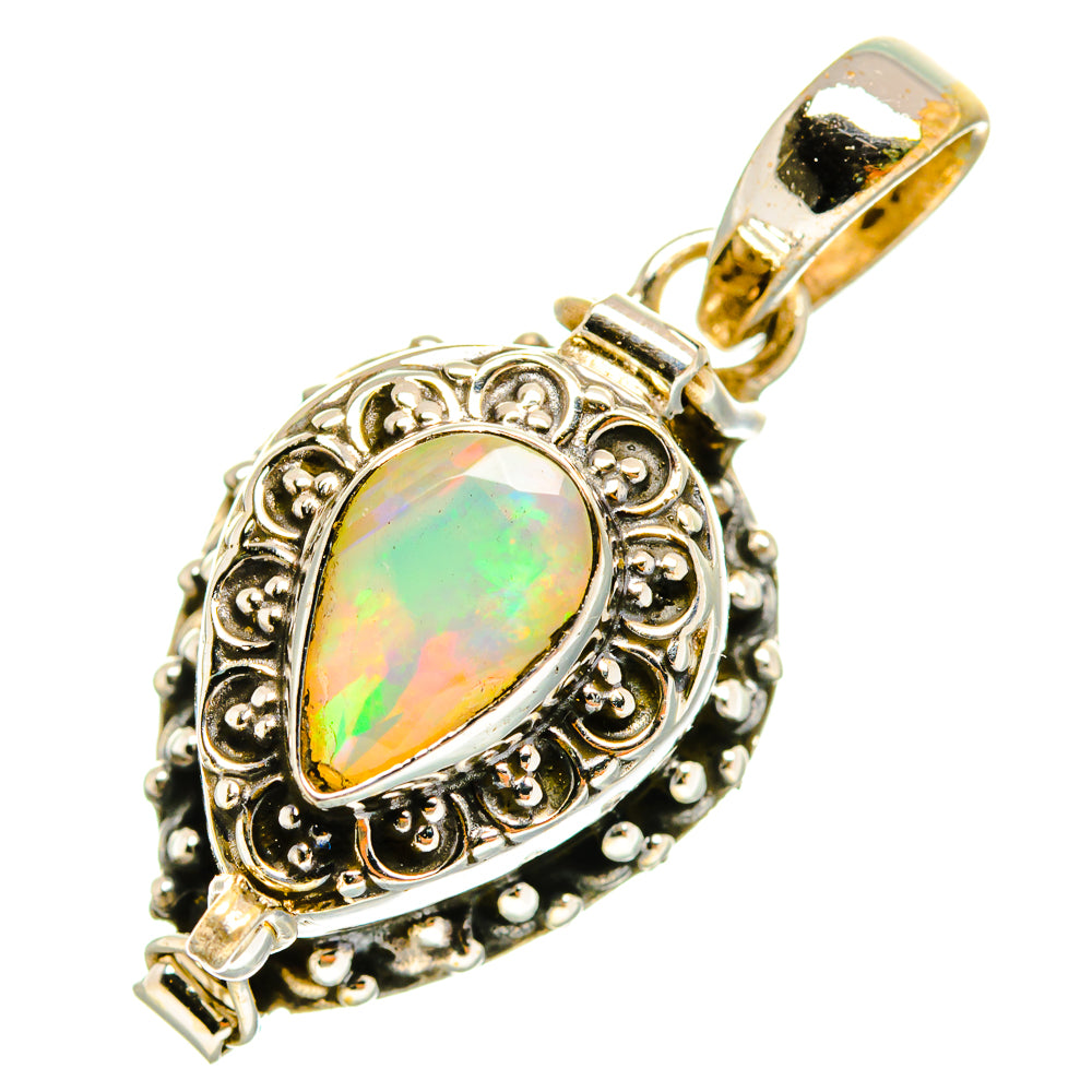 Ethiopian Opal Pendants handcrafted by Anasilvercos - PD9857