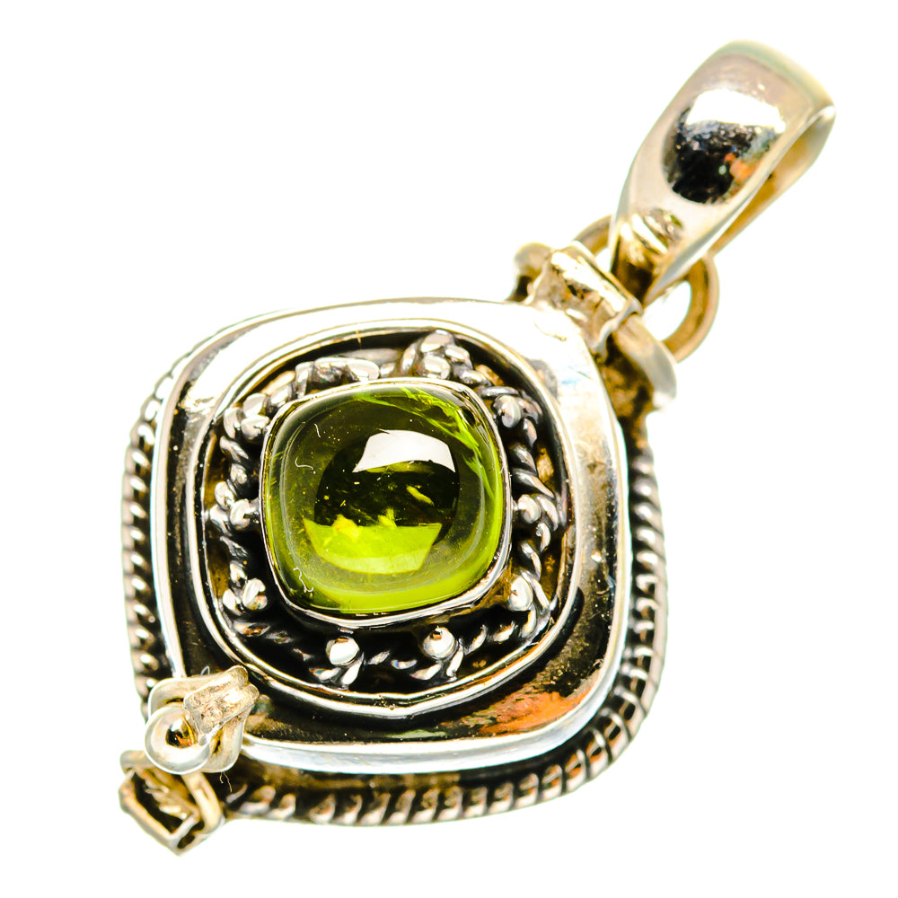 Peridot Pendants handcrafted by Anasilvercos - PD9860