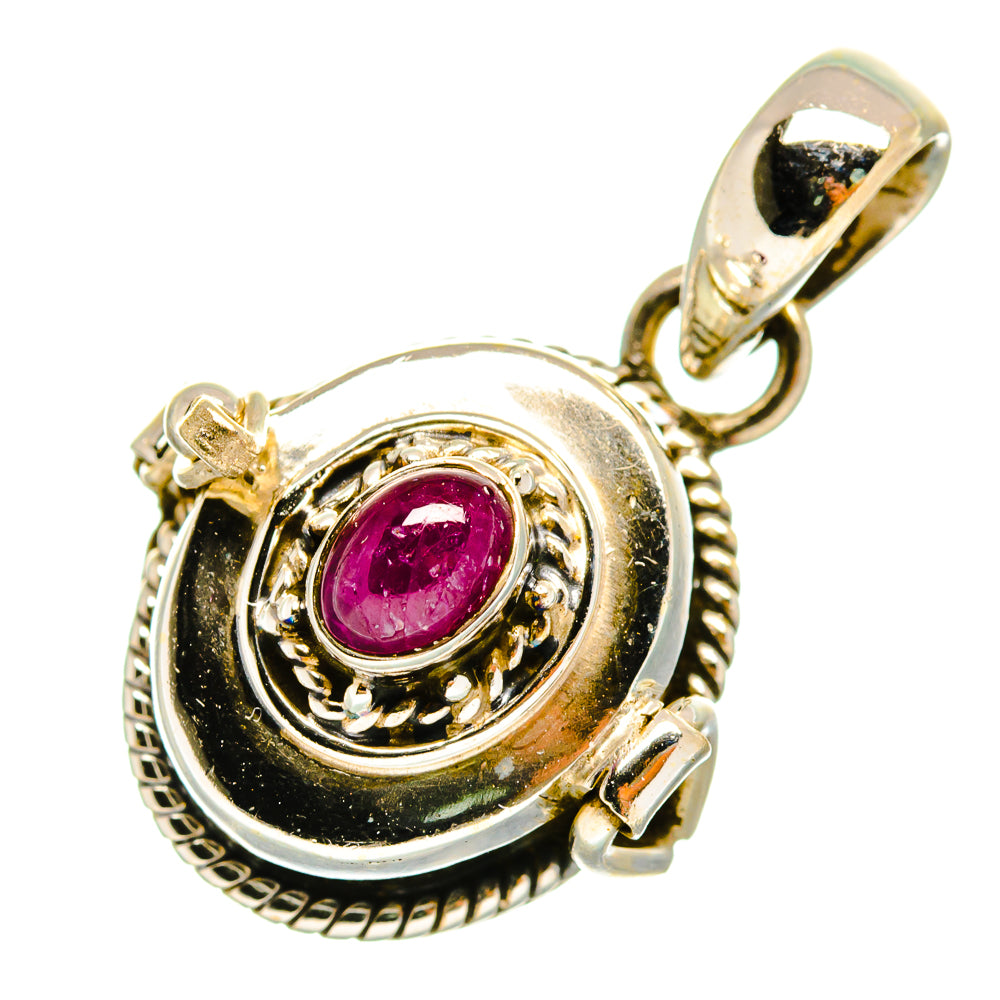 Pink Tourmaline Pendants handcrafted by Anasilvercos - PD9862