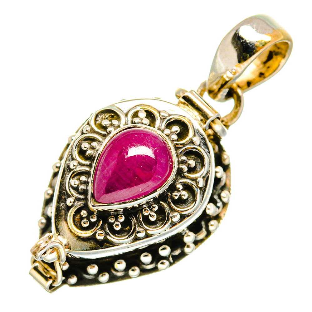 Pink Tourmaline Pendants handcrafted by Anasilvercos - PD9866