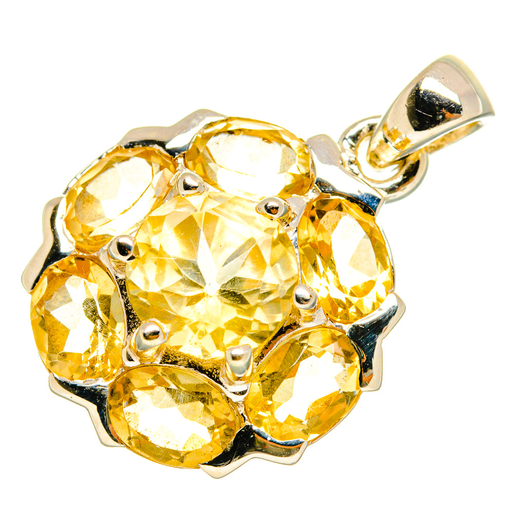 Citrine Pendants handcrafted by Anasilvercos - PD9874