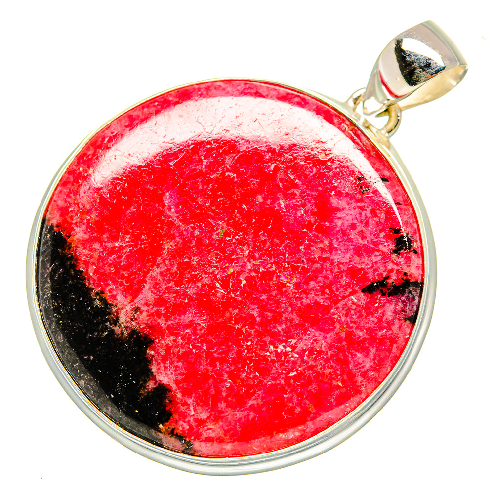 Rhodonite Pendants handcrafted by Anasilvercos - PD9927