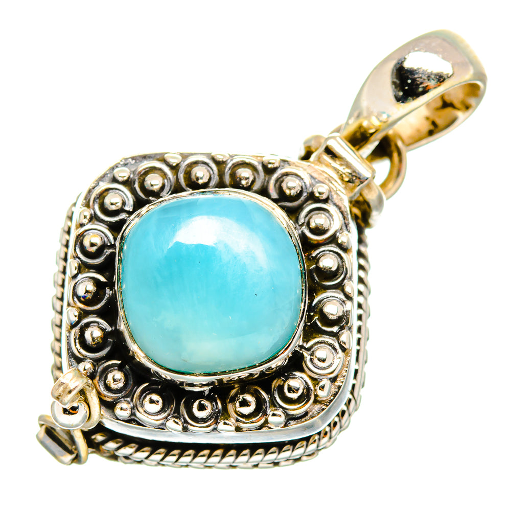 Larimar Pendants handcrafted by Anasilvercos - PD9934