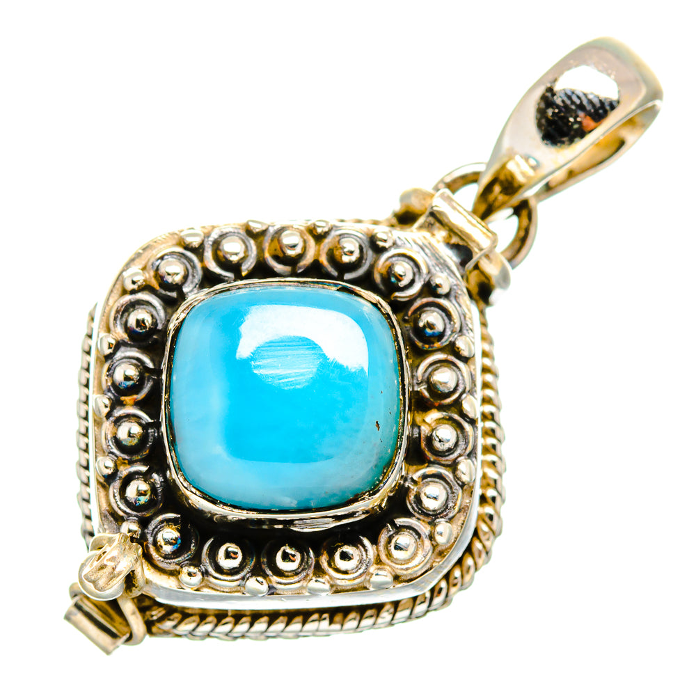Larimar Pendants handcrafted by Anasilvercos - PD9935