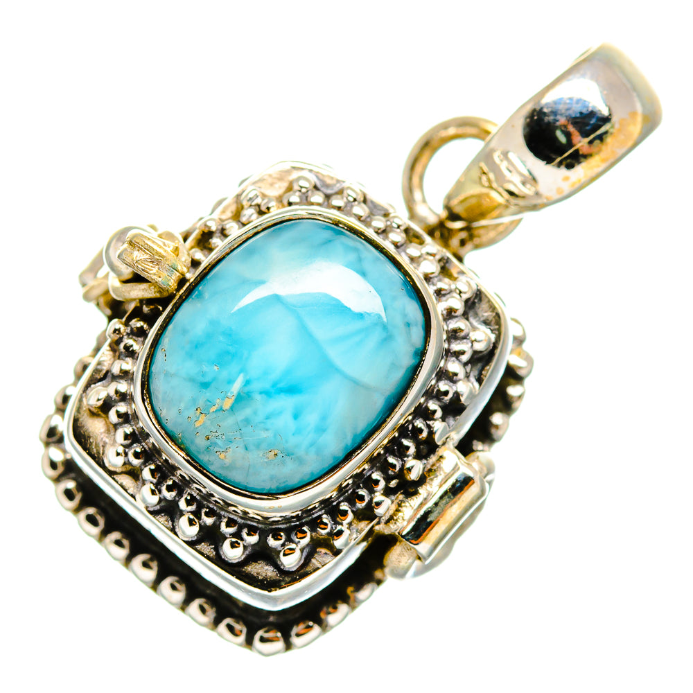 Larimar Pendants handcrafted by Anasilvercos - PD9938