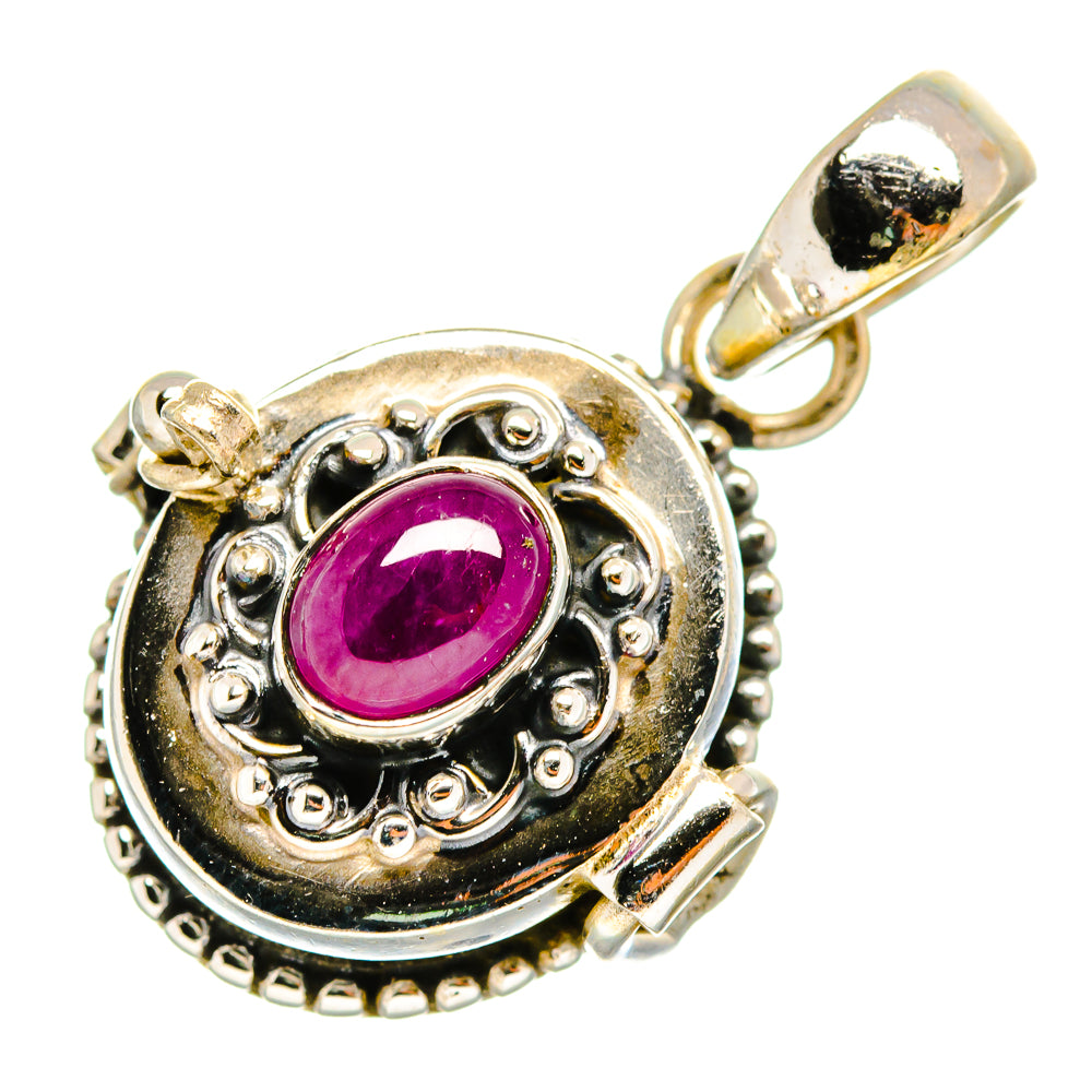 Ruby Pendants handcrafted by Anasilvercos - PD9944