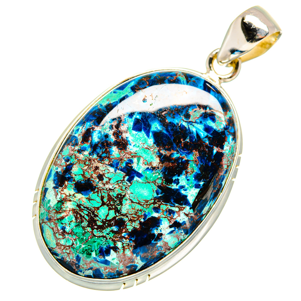 Shattuckite Pendants handcrafted by Anasilvercos - PD9957