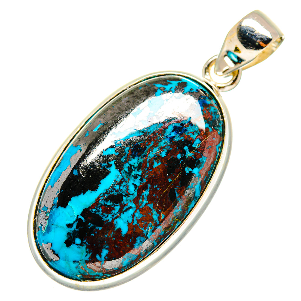 Shattuckite Pendants handcrafted by Anasilvercos - PD9959
